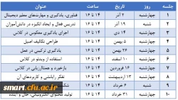 سلسله وبینارهای آموزشی-مهارتی کشوری 2
