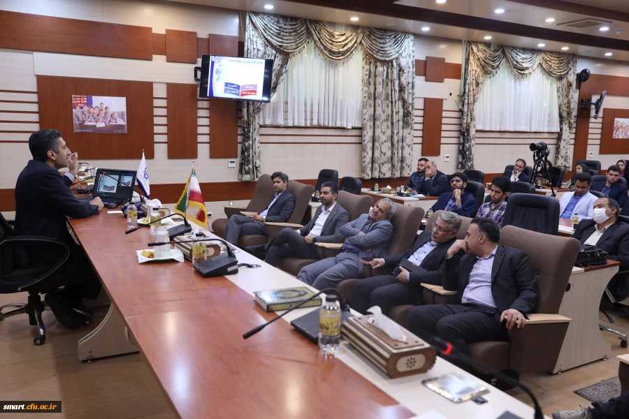 مراسم اختتامیه چهارمین جشنواره ملی یادگیری الکترونیکی دانشگاه فرهنگیان برگزار شد. 3