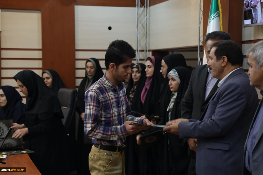 مراسم اختتامیه چهارمین جشنواره ملی یادگیری الکترونیکی دانشگاه فرهنگیان برگزار شد. 4