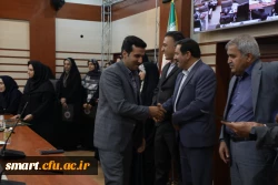 مراسم اختتامیه چهارمین جشنواره ملی یادگیری الکترونیکی دانشگاه فرهنگیان برگزار شد. 5