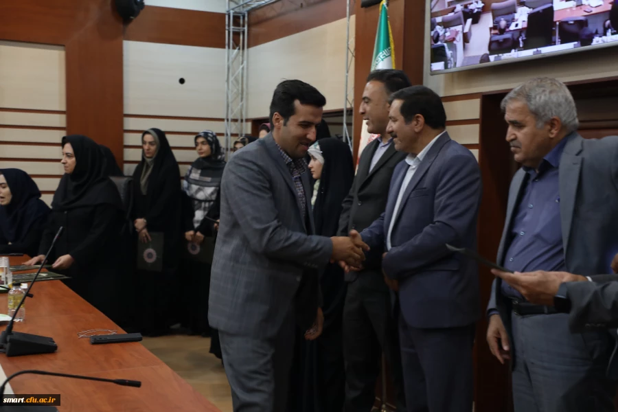 مراسم اختتامیه چهارمین جشنواره ملی یادگیری الکترونیکی دانشگاه فرهنگیان برگزار شد. 5