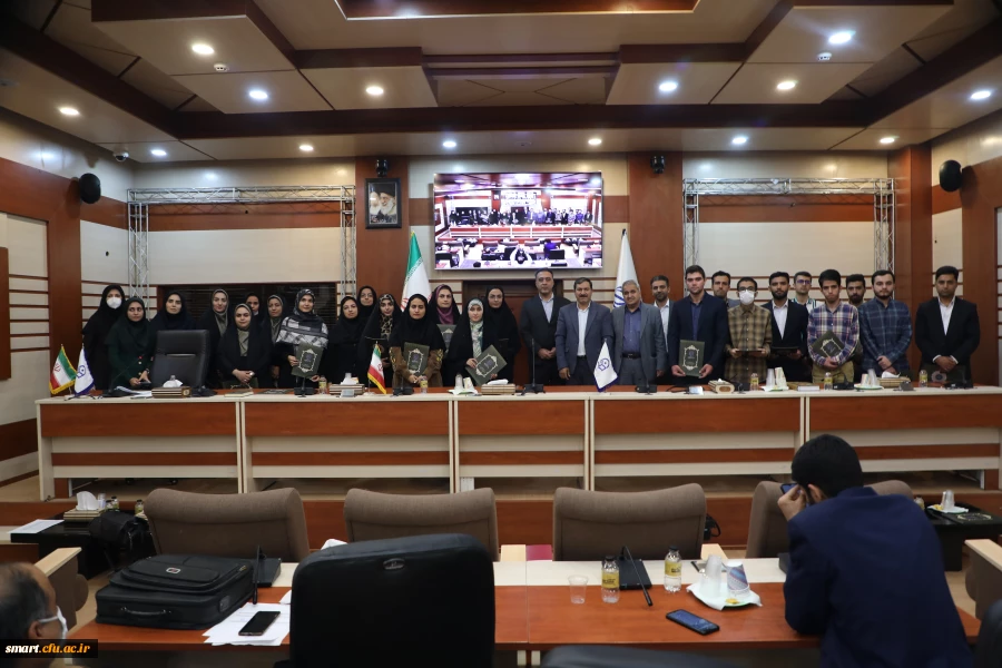 مراسم اختتامیه چهارمین جشنواره ملی یادگیری الکترونیکی دانشگاه فرهنگیان برگزار شد. 6