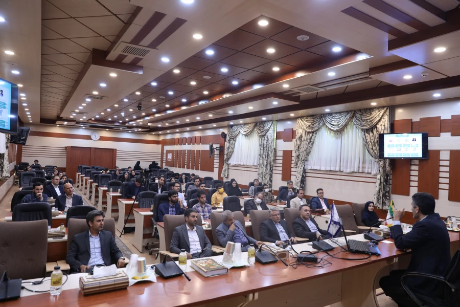 مراسم اختتامیه چهارمین جشنواره ملی یادگیری الکترونیکی دانشگاه فرهنگیان برگزار شد. 4