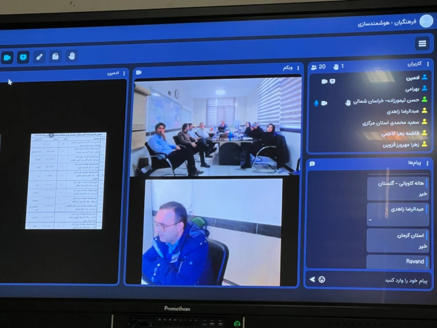 اولین روز از نشست تخصصی بررسی موضوعات حوزه فناوری اطلاعات با همکاران استانی  7